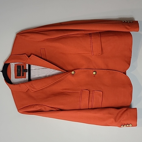 J. Crew Jackets & Blazers - J. Crew Schoolboy Blazer in Burnt Orange Size 8 Comfy Luxury Preppy Academia
